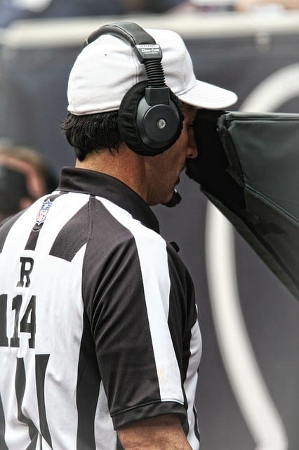 Do Football Referees Wear Headsets